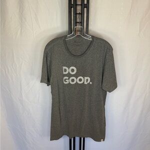 Cotopaxi‎ Men's Charcoal 'Do Good' Tee